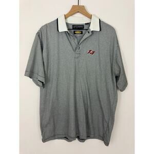 Vintage Reebok Golf Tampa Bay Buccaneers Polo Shirt Men’s Large Red Super Bowl